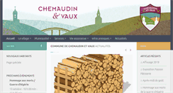 Desktop Screenshot of chemaudin.fr