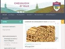 Tablet Screenshot of chemaudin.fr
